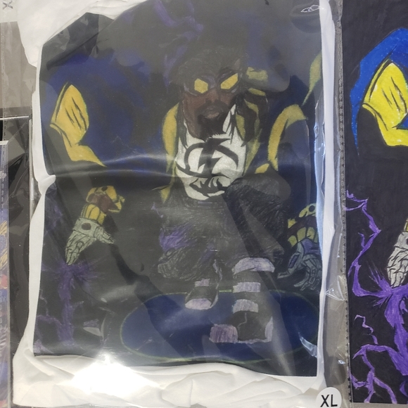 DC Comics- Static Shock Graphic Design T-Shirt - Picture 10 of 10